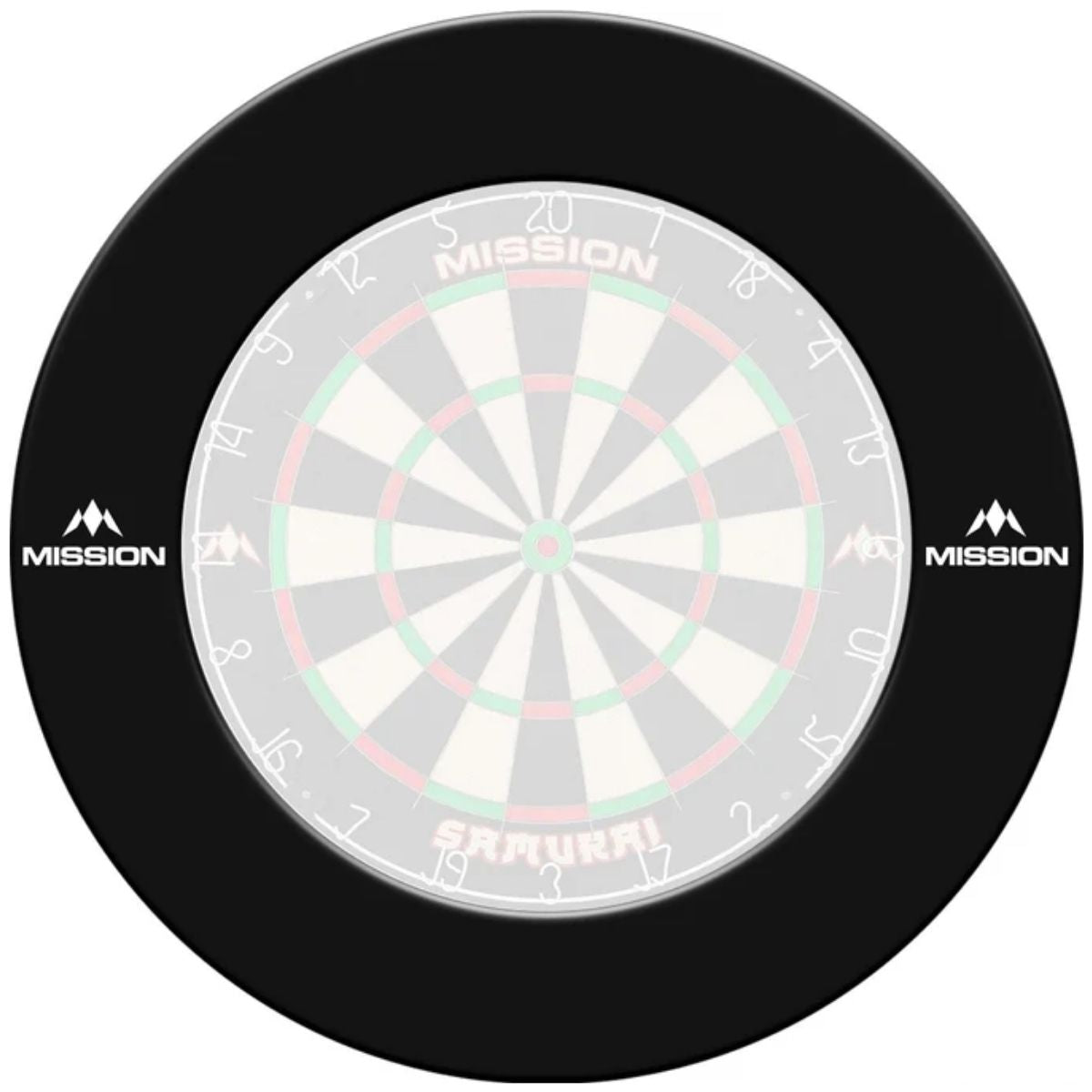 Mission Pro Heavy Duty With Logo Dartboard Surround