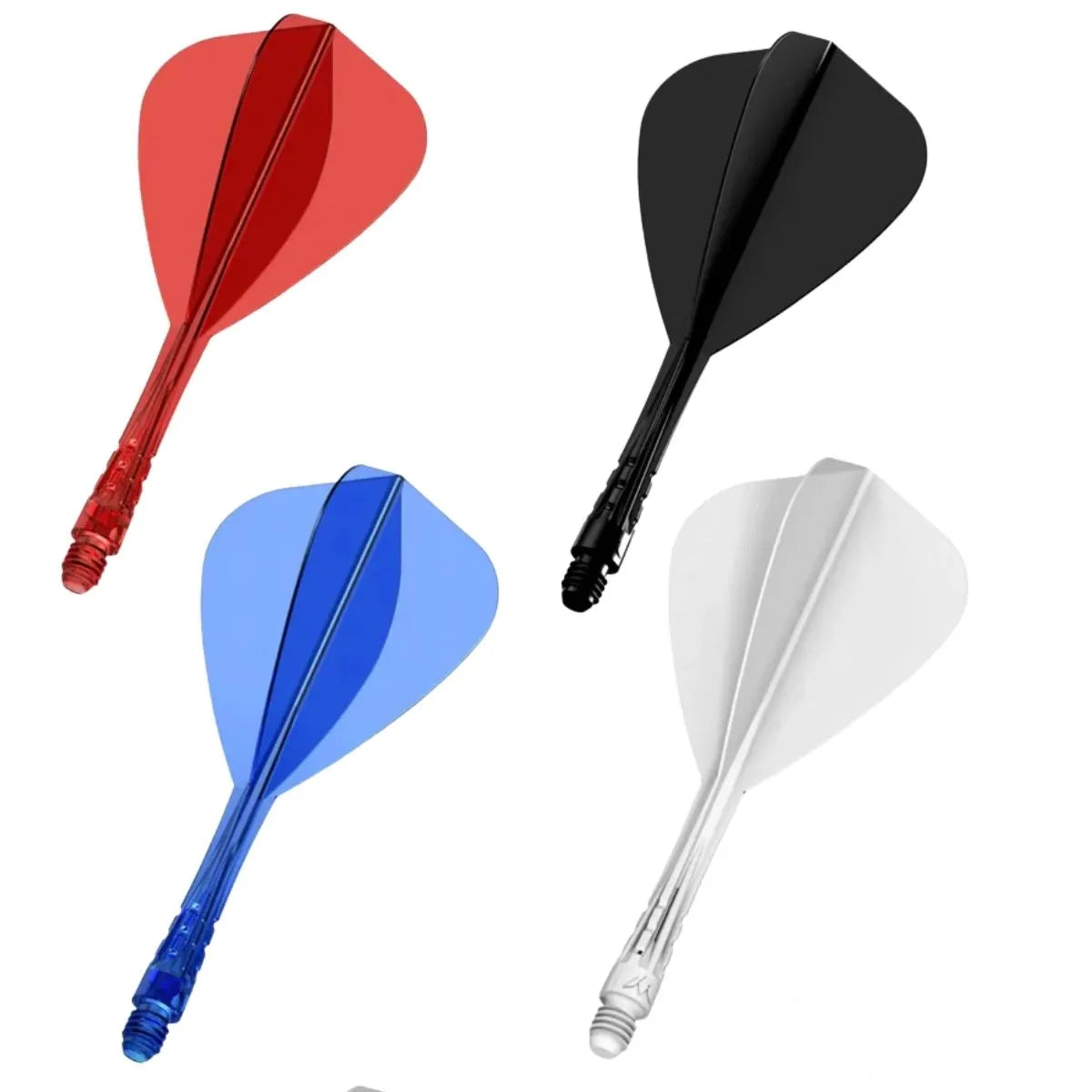 Mission Force 90 Vortex Kite Moulded Flight & Shaft-1-Black-Short-Premier Darts
