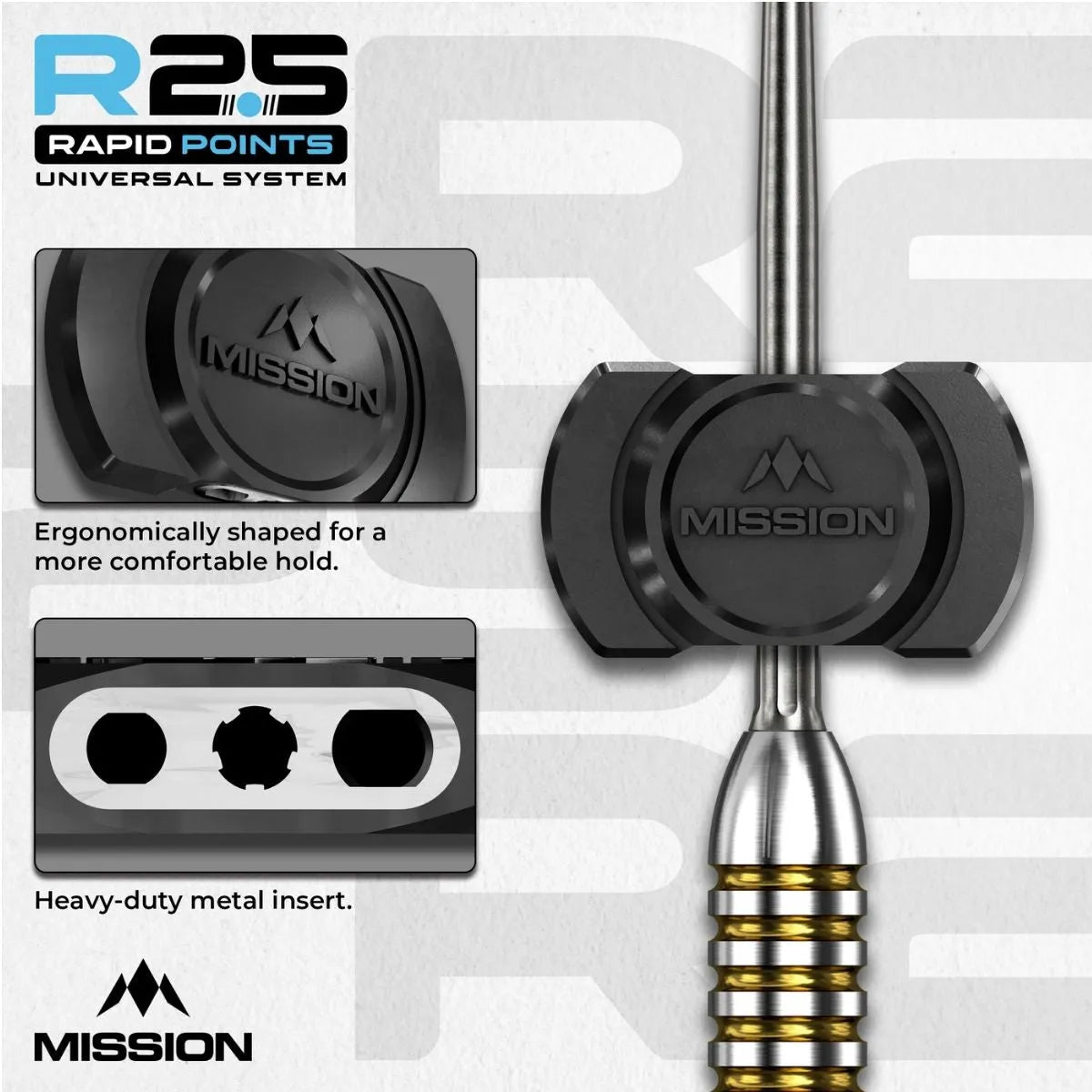 Mission R2.5 Rapid Points Tool-3-Premier Darts