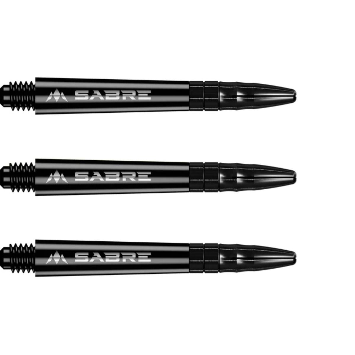 Mission Sabre Polycarbonate Shafts - Black Top