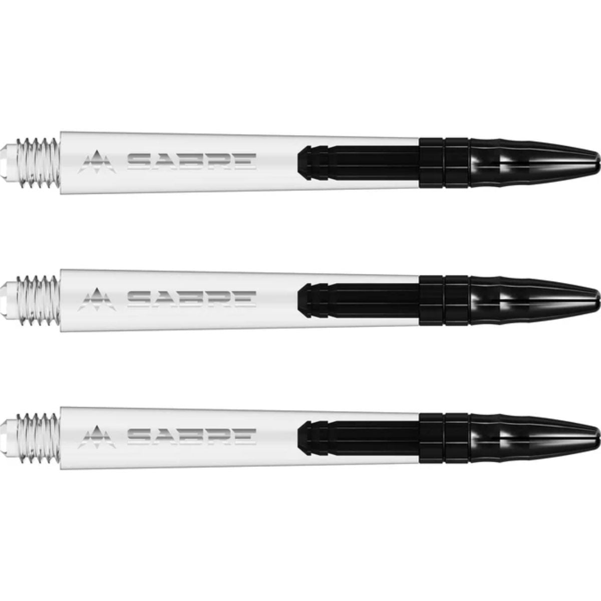Mission Sabre Polycarbonate Shafts - Black Top