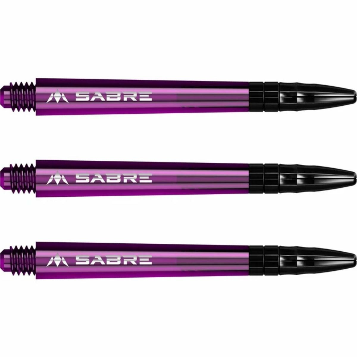Mission Sabre Polycarbonate Shafts - Black Top