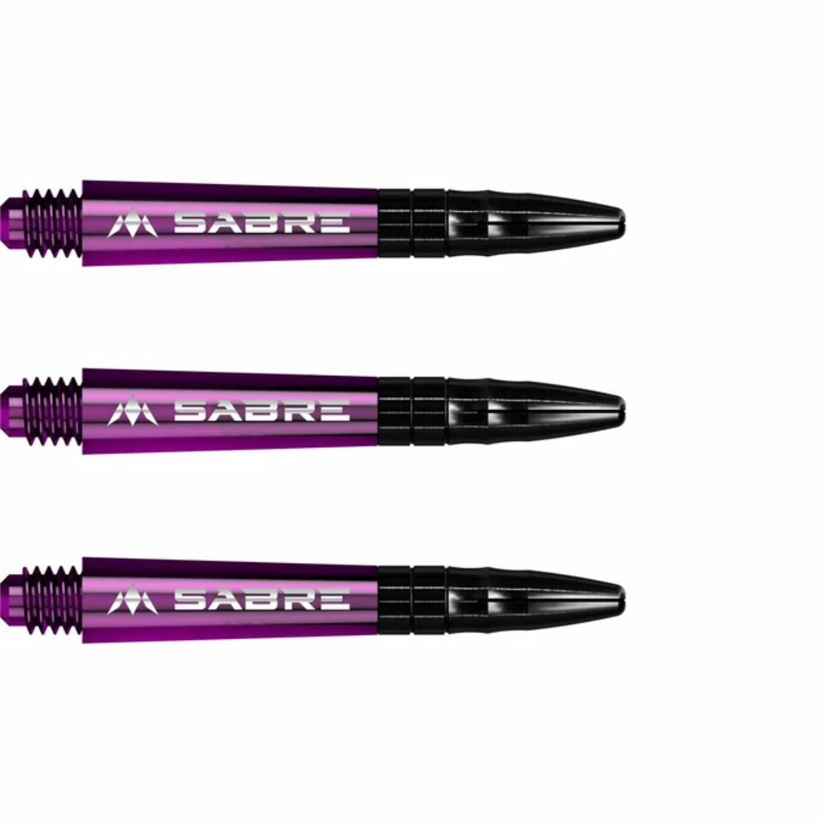 Mission Sabre Polycarbonate Shafts - Black Top