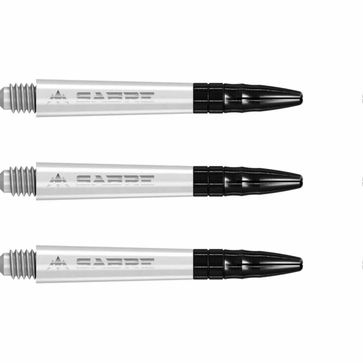 Mission Sabre Polycarbonate Shafts - Black Top
