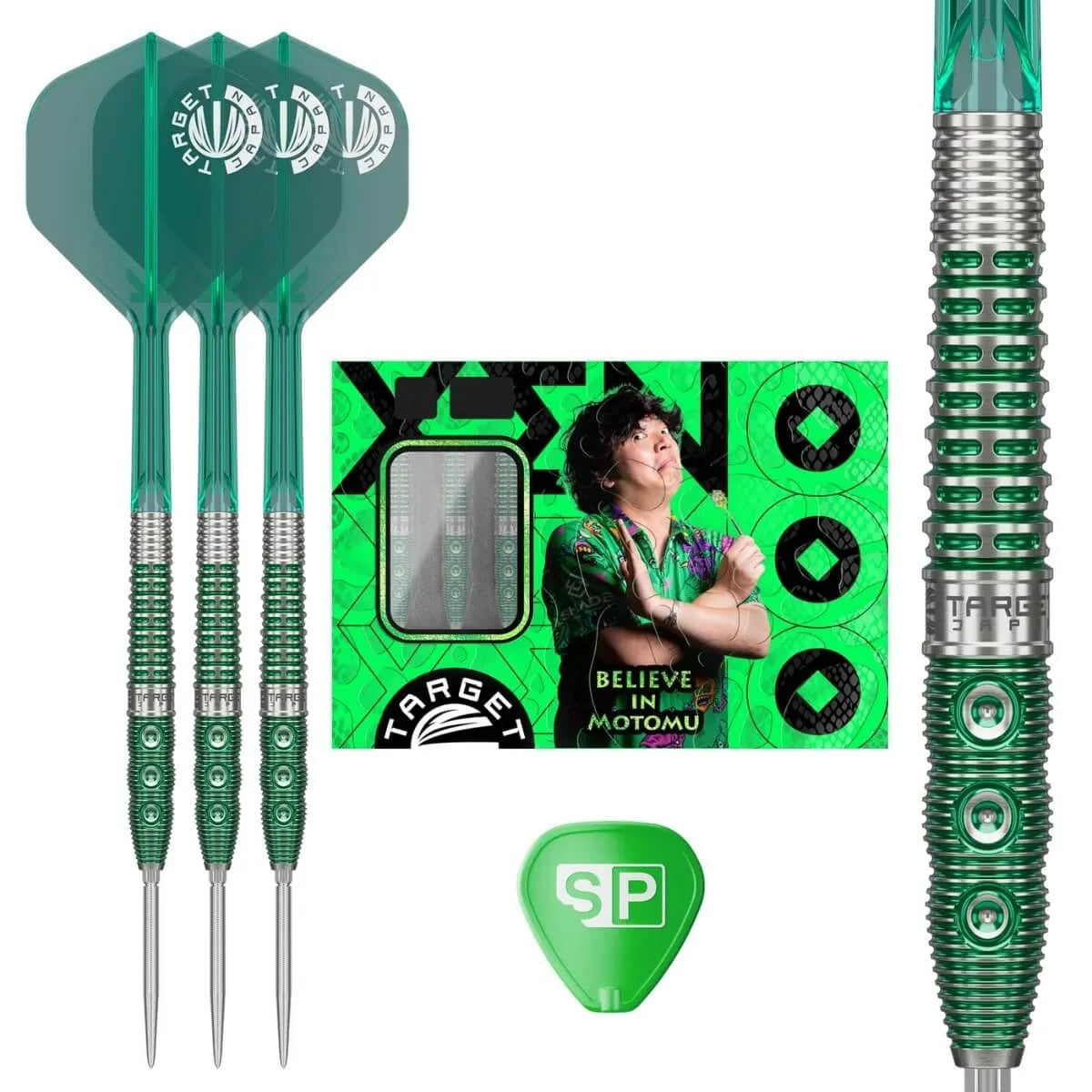 Target Japan Motomu Sakai Xeno G1 90% Tungsten Steel Tip Darts-4-23 GRAM-Premier Darts