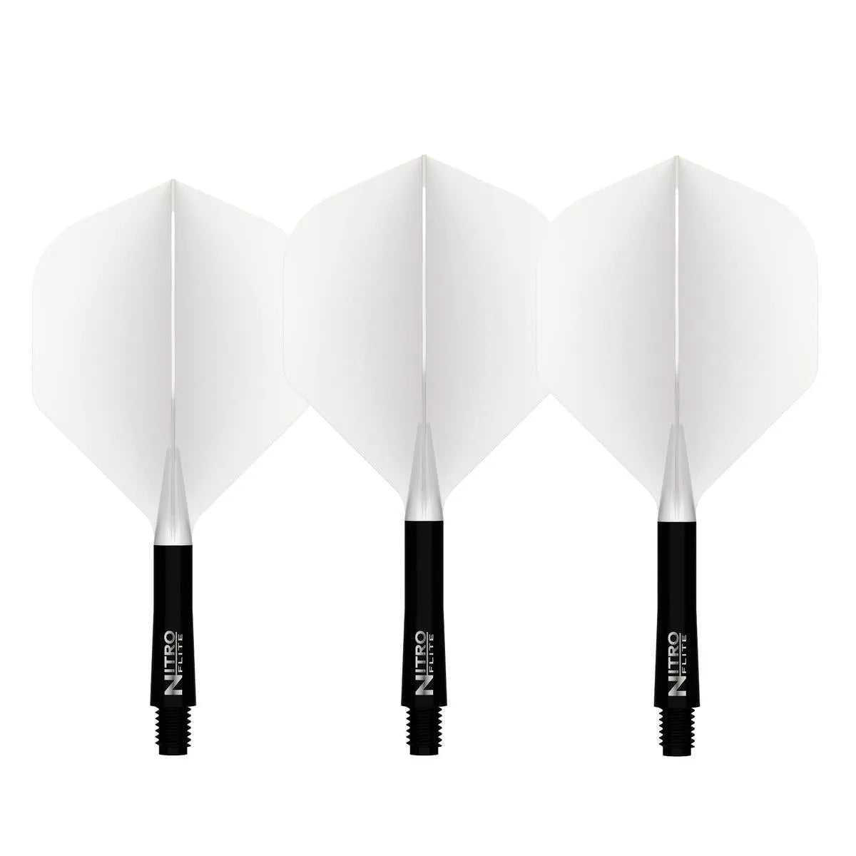 Red Dragon Nitro Flite - Integrated Flight and Shaft-73-Black-Short-Premier Darts