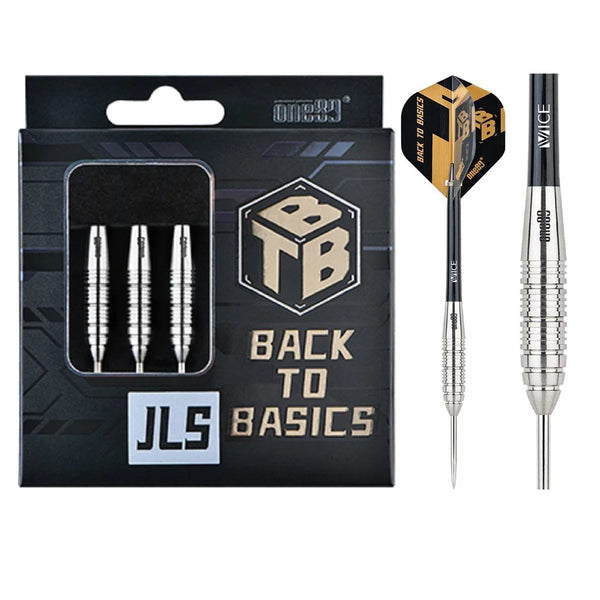 One80 Back To Basics JLS 90% Tungsten Steel Tip Darts-1-23 GRAM-Premier Darts
