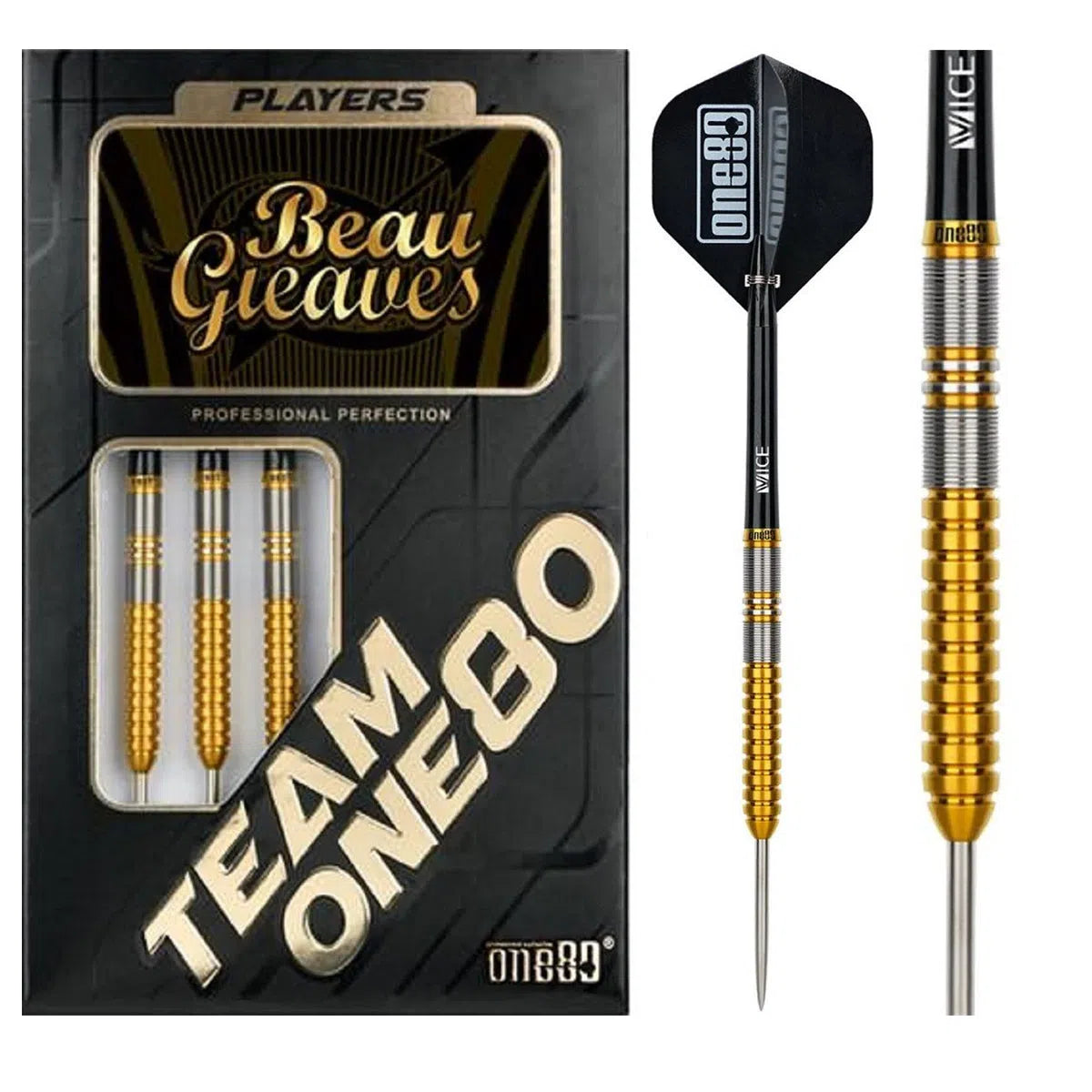 One80 Beau Greaves Signature 90% Tungsten Steel Tip Darts