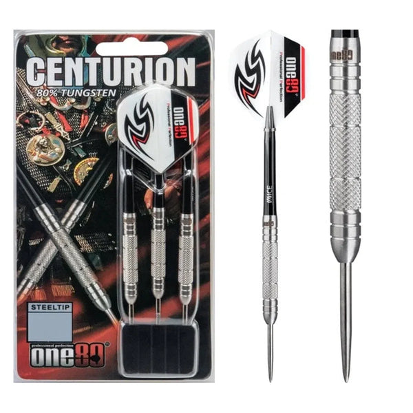 One80 Centurion 80% Tungsten Steel Tip Darts-1-19 GRAM-Premier Darts