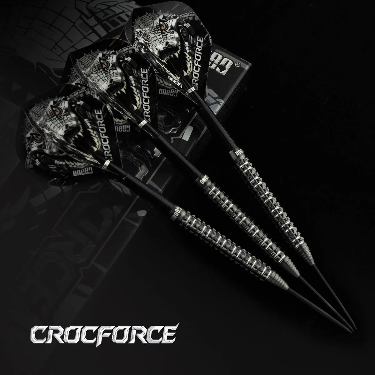 One80 Crocforce CF1 90% Tungsten Steel Tip Darts