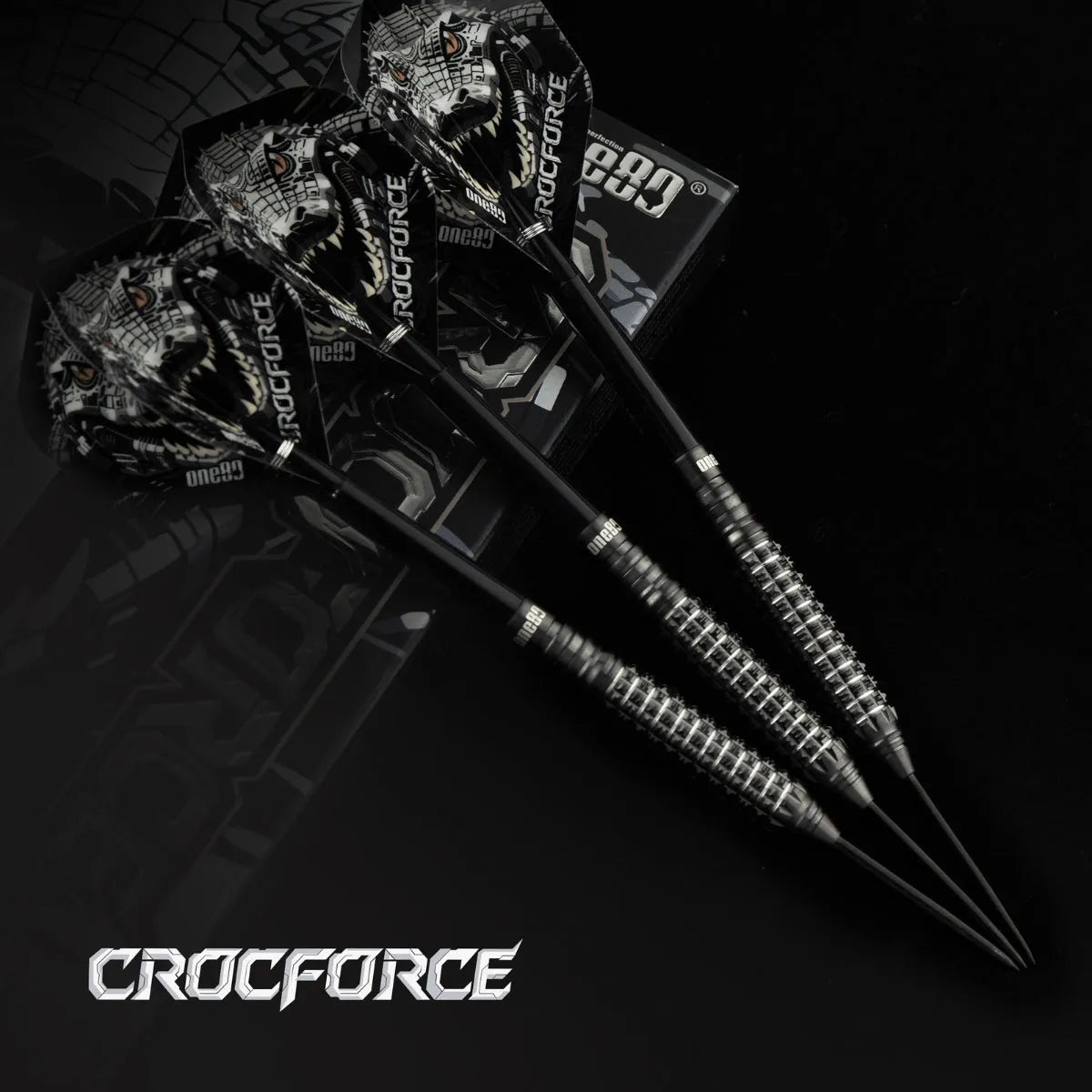 One80 Crocforce CF2 90% Tungsten Steel Tip Darts