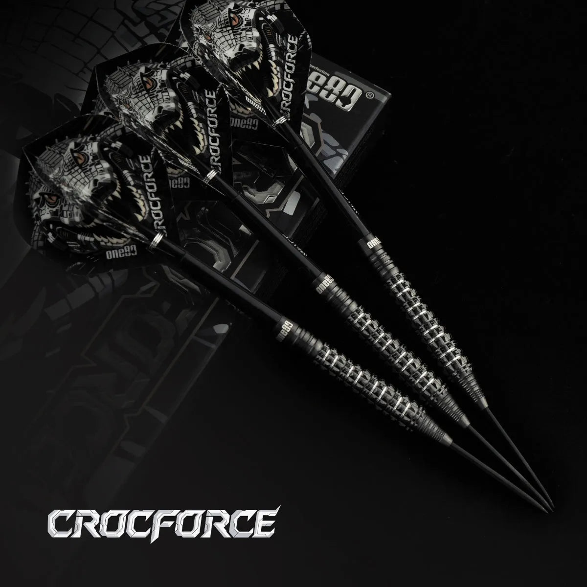 One80 Crocforce CF3 90% Tungsten Steel Tip Darts
