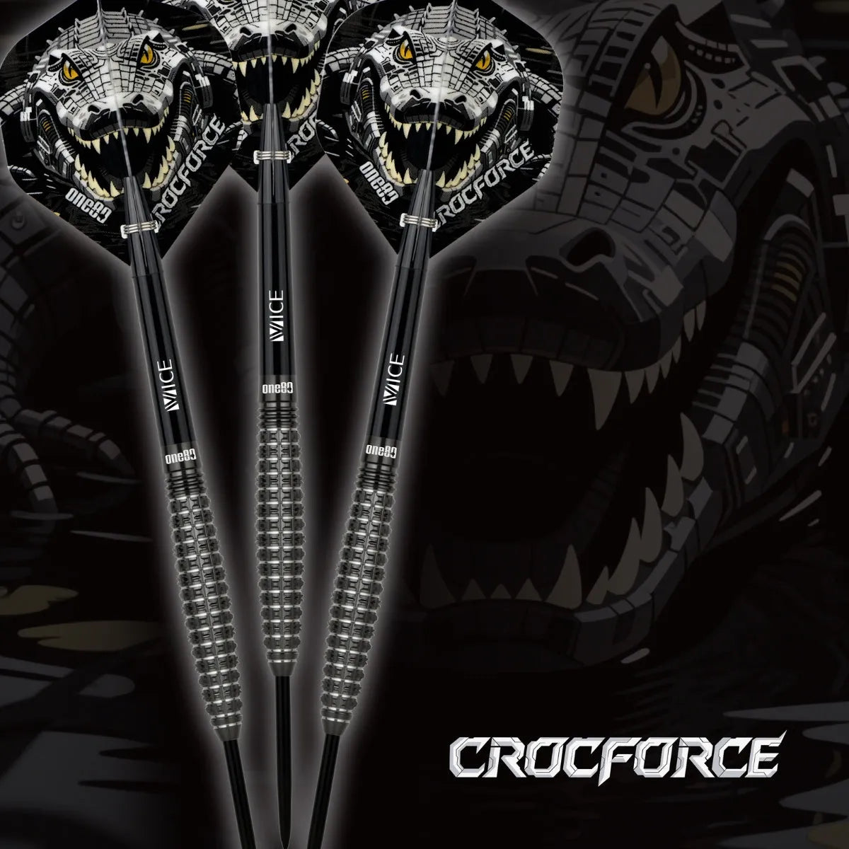 One80 Crocforce CF4 90% Tungsten Steel Tip Darts
