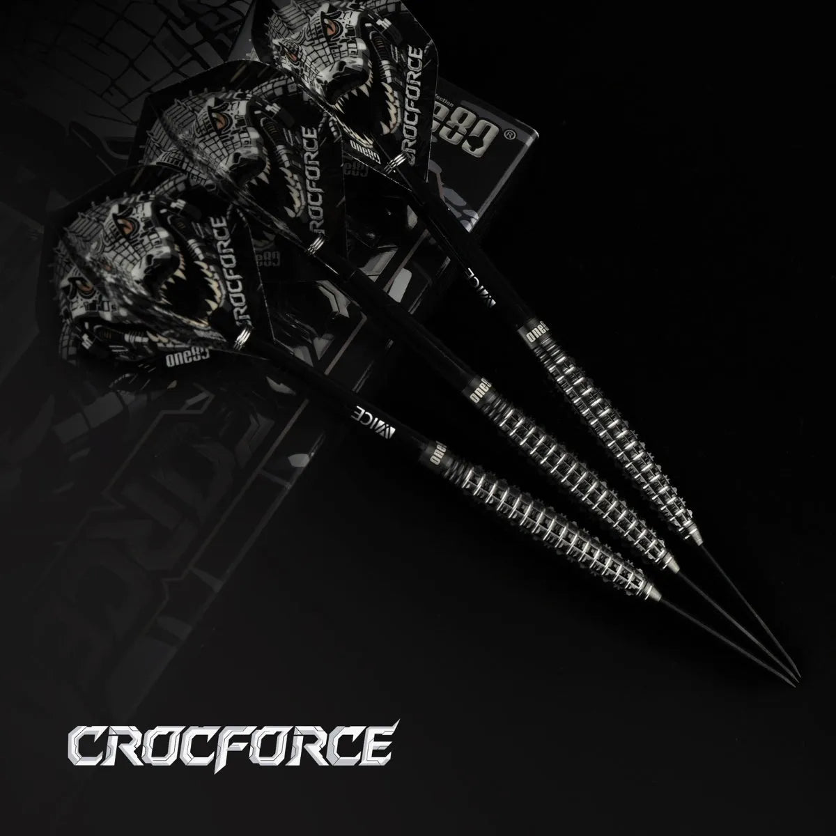 One80 Crocforce CF4 90% Tungsten Steel Tip Darts