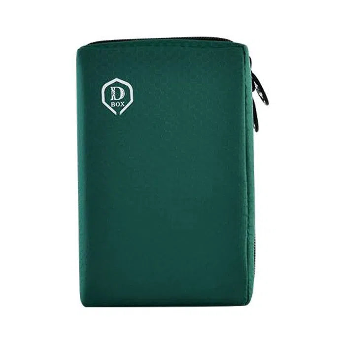 One80 Double D-Box Case-5-Green-Premier Darts