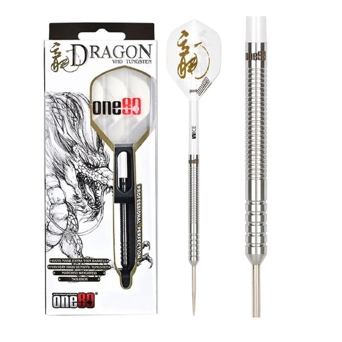One80 Dragon 90% Tungsten Steel Tip Darts