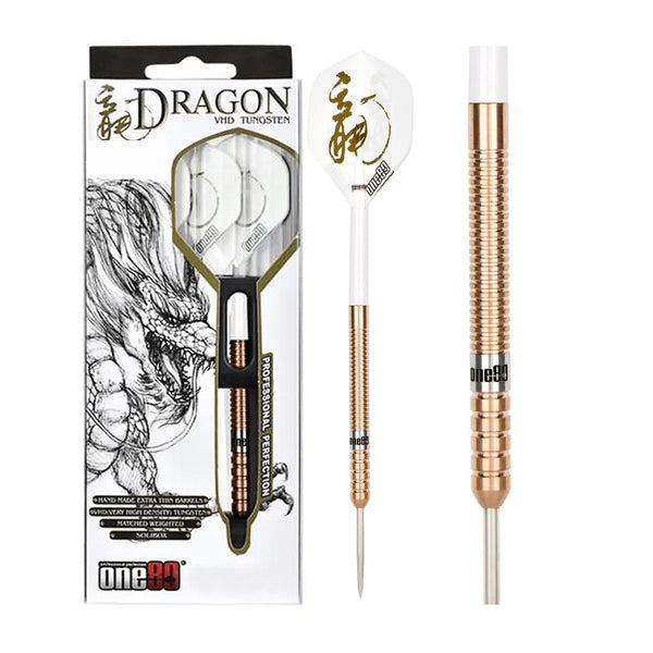 One80 Fire Dragon 90% Tungsten Steel Tip Darts-1-22 GRAM-Premier Darts