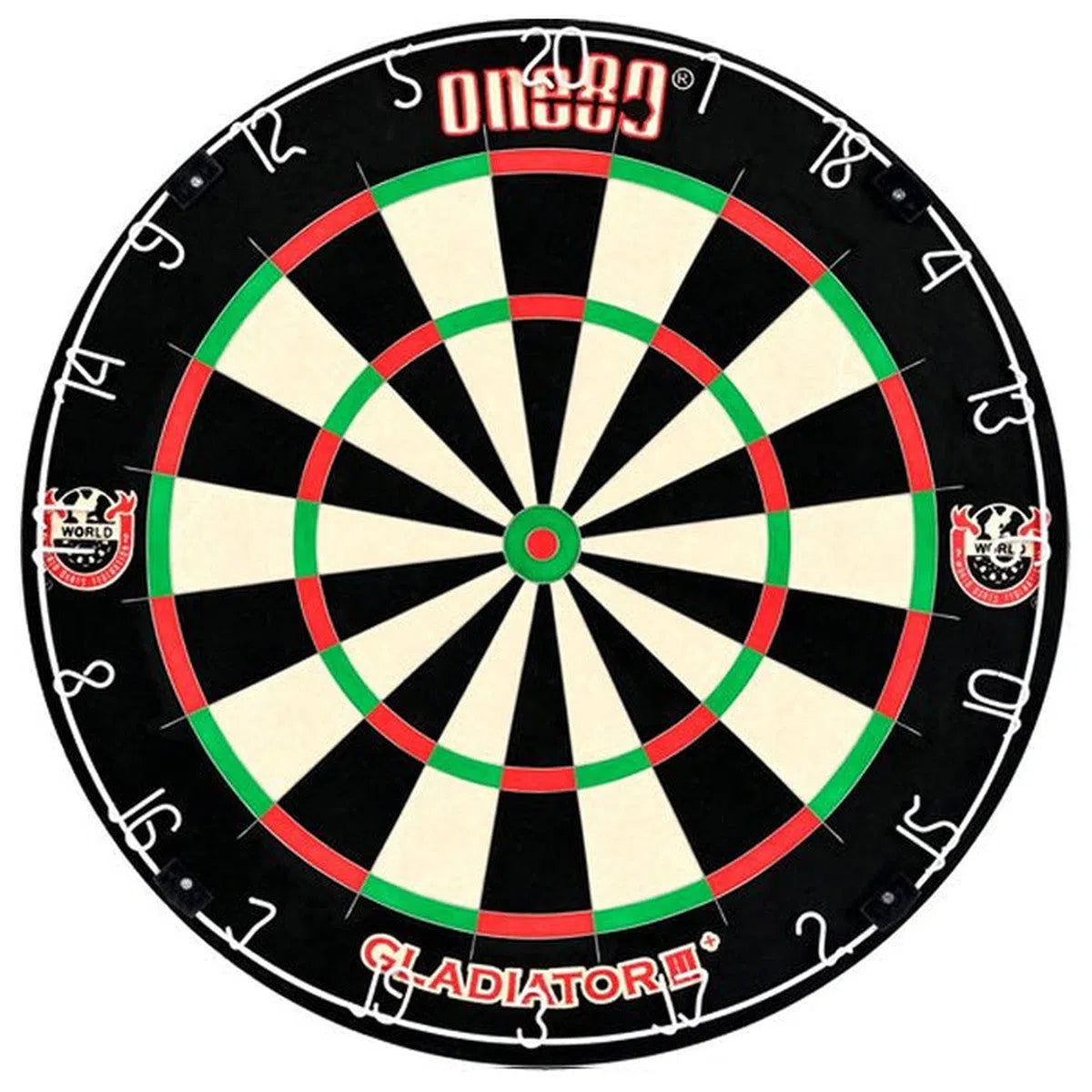 One80 Gladiator III Plus Dartboard With WDF Logo