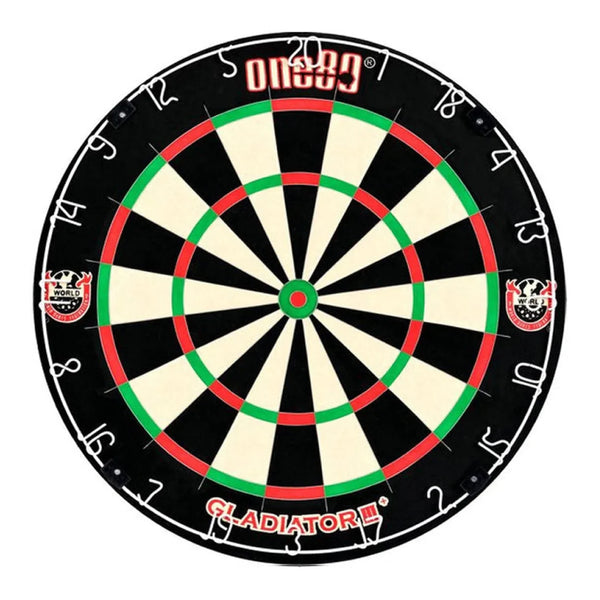 One80 Gladiator III Plus Dartboard With WDF Logo-1-Premier Darts