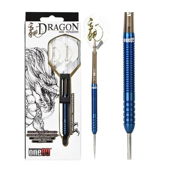 One80 Ice Dragon 90% Tungsten Steel Tip Darts-1-22 GRAM-Premier Darts