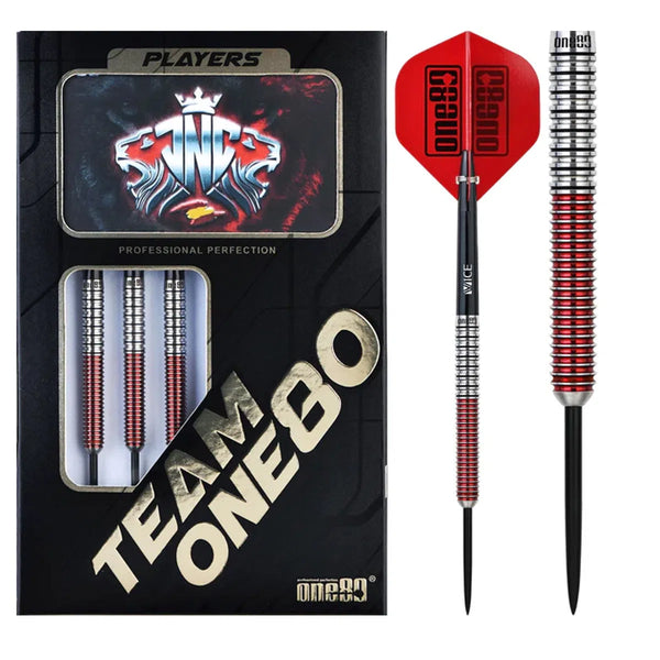 One80 Jaime Nuñez Cortes Signature 90% Tungsten Steel Tip Darts-1-21 GRAM-Premier Darts