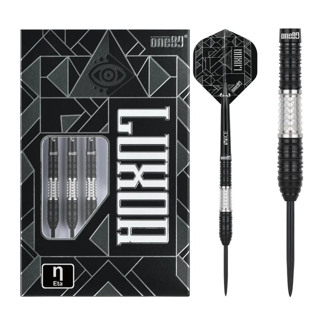 One80 Luxor II Eta 90% Tungsten Steel Tip Darts