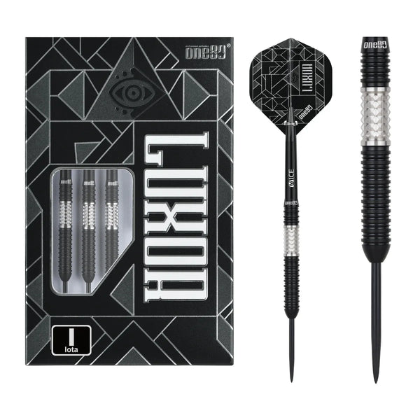 One80 Luxor II Lota 90% Tungsten Steel Tip Darts-1-22 GRAM-Premier Darts