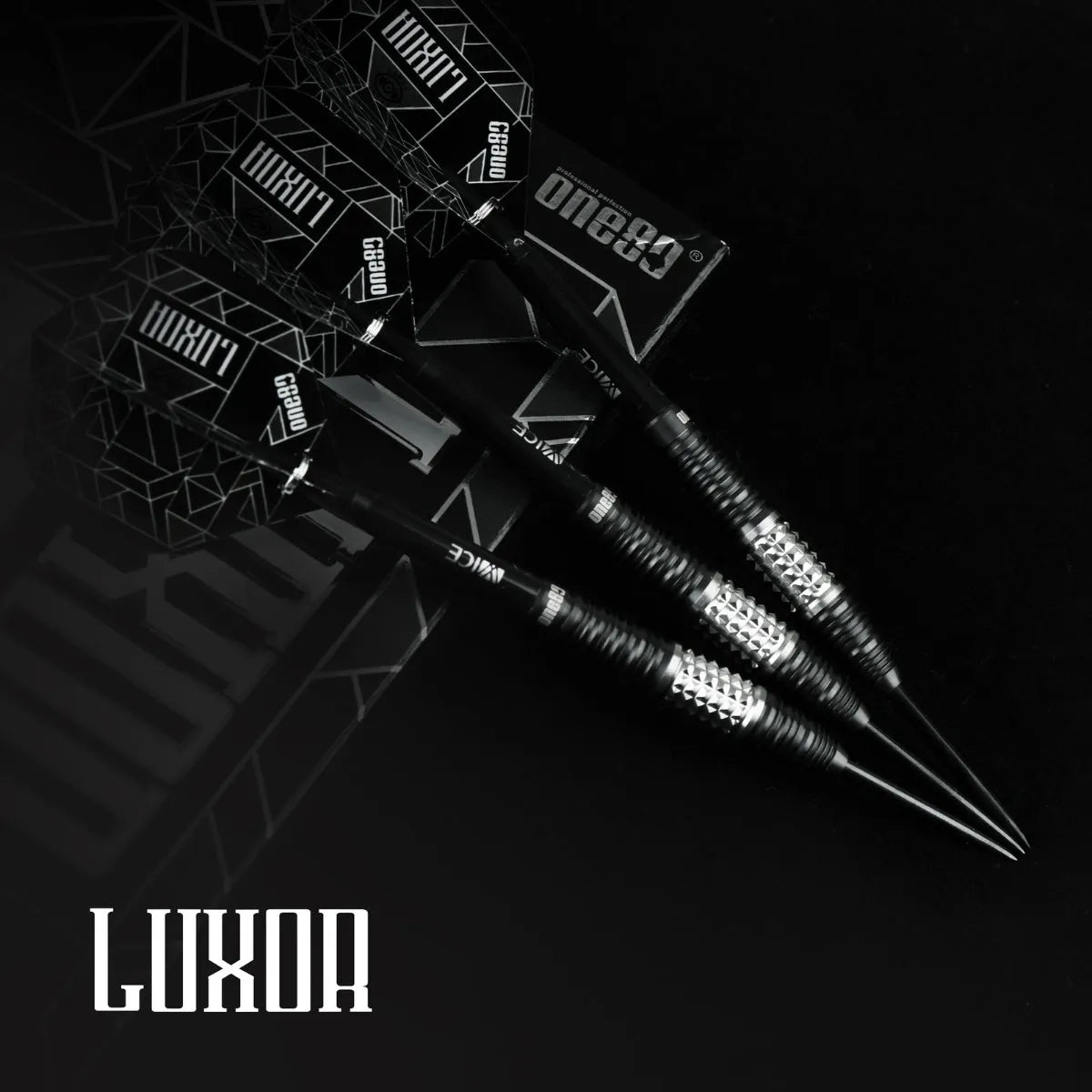 One80 Luxor II Theta 90% Tungsten Steel Tip Darts