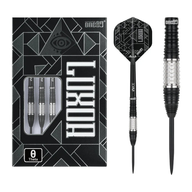 One80 Luxor II Theta 90% Tungsten Steel Tip Darts