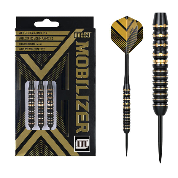 One80 Mobilizer 03 Steel Tip Darts-1-20 GRAM-Premier Darts