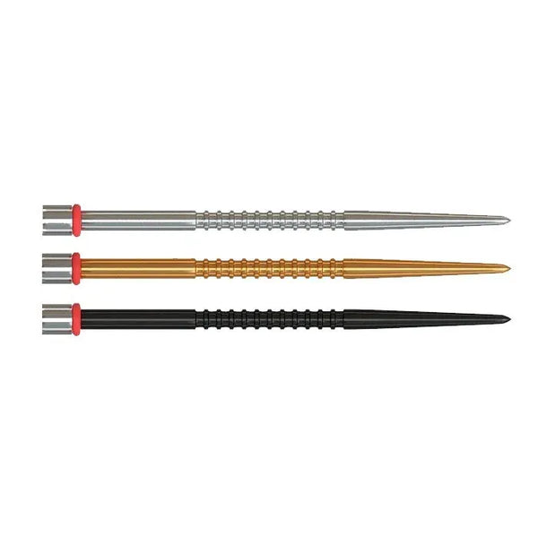 One80 R2 Interchange Point (2.35mm) Grooved C-1-Black-44mm-Premier Darts
