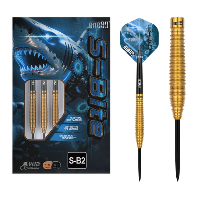 One80 SBite SB2 90% Tungsten Steel Tip Darts