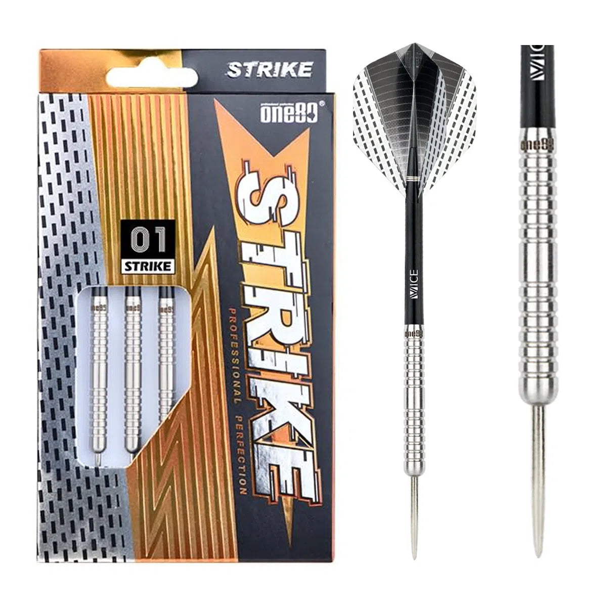 One80 Strike 01 80% Tungsten Steel Tip Darts