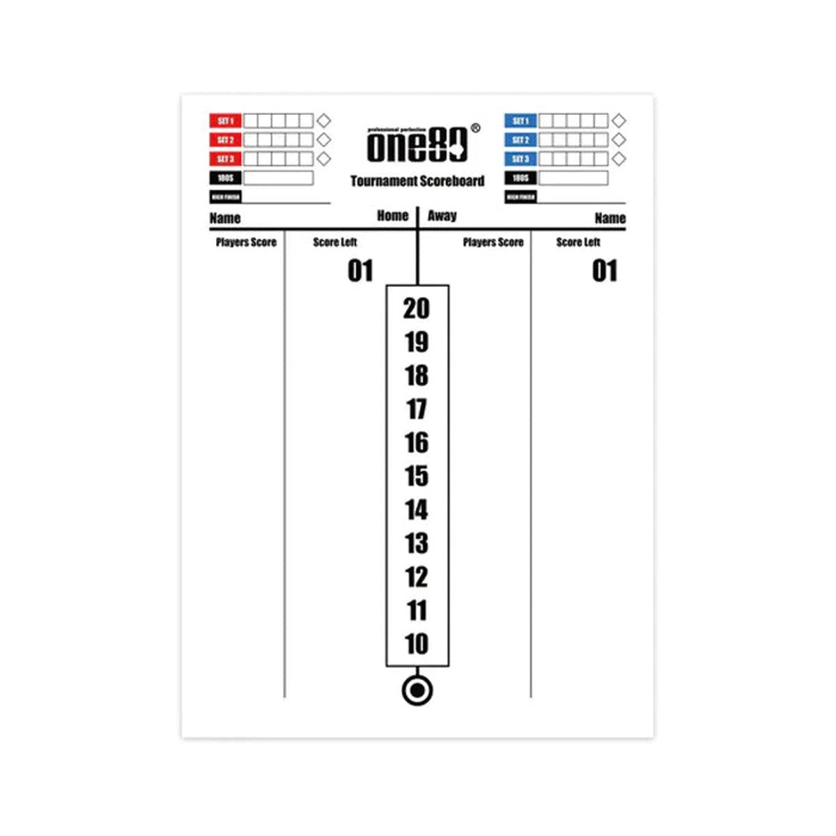 One80 Tournament Scoreboards  3 Available Sizes