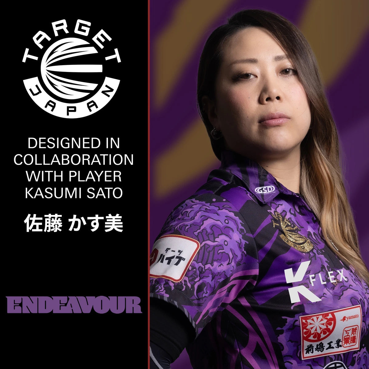 Target Japan Endeavour K-Flex Flight System No2-1-Short-Premier Darts