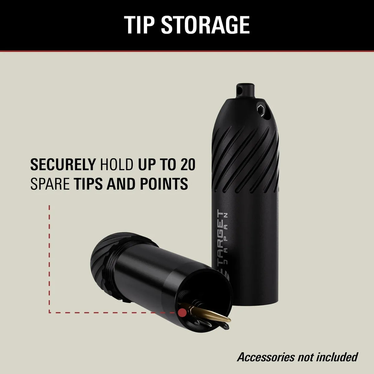 Target Japan AL3 Tip Case-5-Black-Premier Darts