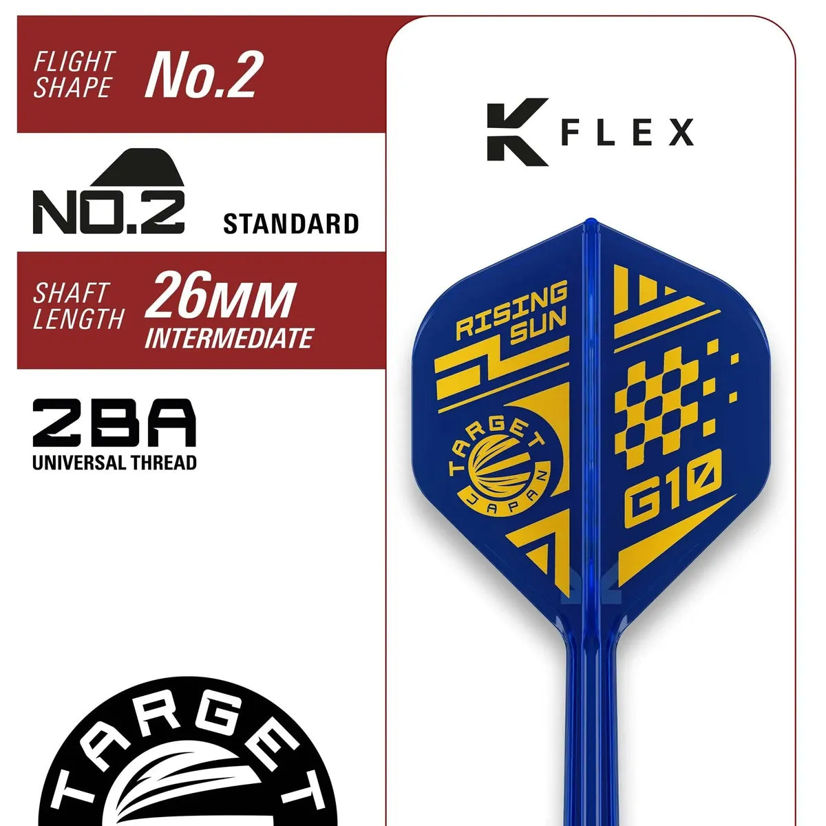 Target Japan Haruki Muramatsu Rising Sun G10 95% Tungsten Steel Tip Darts-7-23 GRAM-Premier Darts