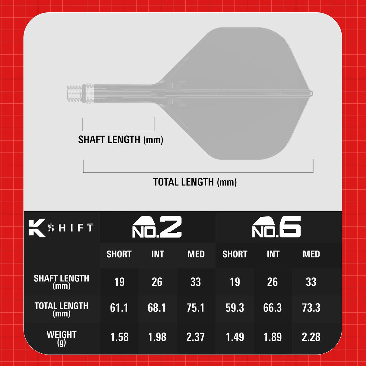 Target Darts K-Shift Flight System No2-Dart Flights-6-Premier Darts