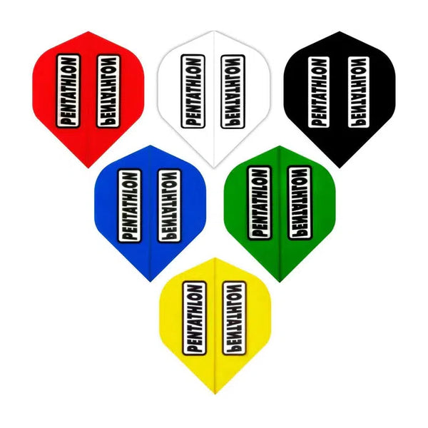 Pentathlon Extra Strong Clear Window Standard No2 Flights-1-Black-Premier Darts