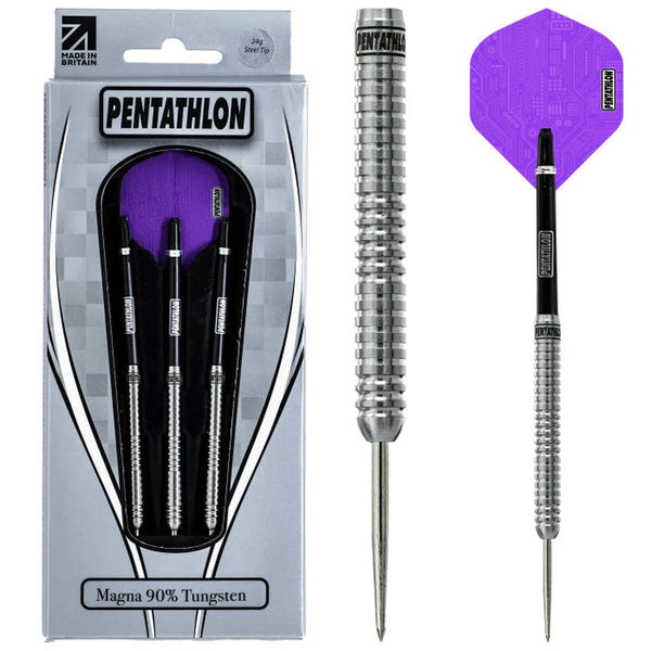 Pentathlon Magna 90% Tungsten Steel Tip Darts-1-24 GRAM-Premier Darts