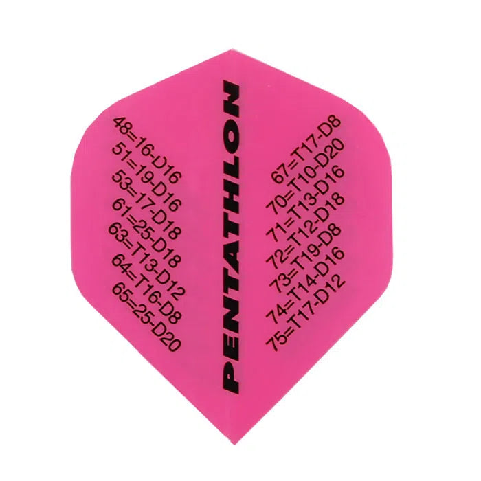 Pentathlon Pink Checkouts Standard No2 Flights