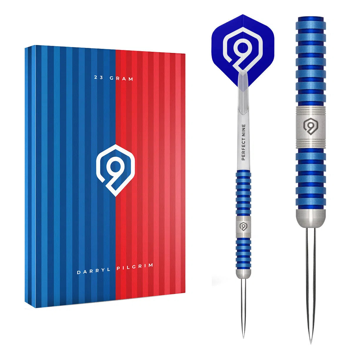 Perfect Nine Darryl Pilgrim 90% Tungsten Steel Tip Darts