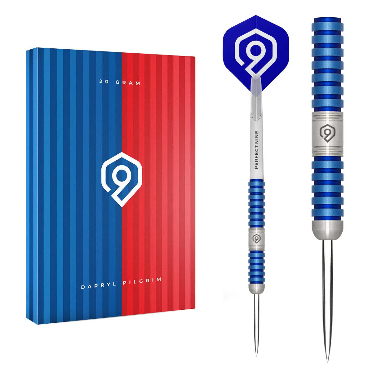 Perfect Nine Darryl Pilgrim 90% Tungsten Steel Tip Darts