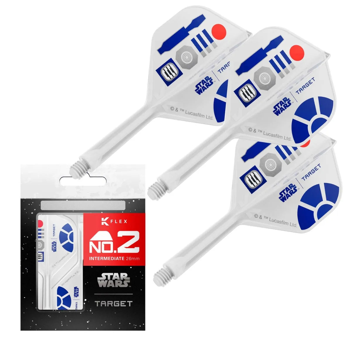 Target Darts R2D2 KFlex Flight System No2