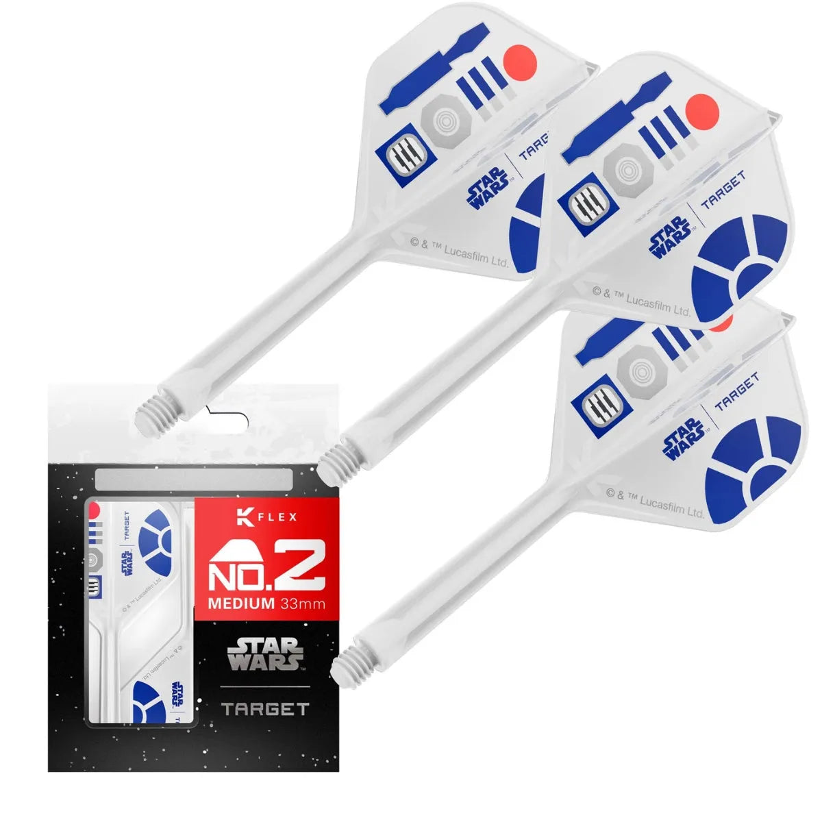 Target Darts R2D2 KFlex Flight System No2