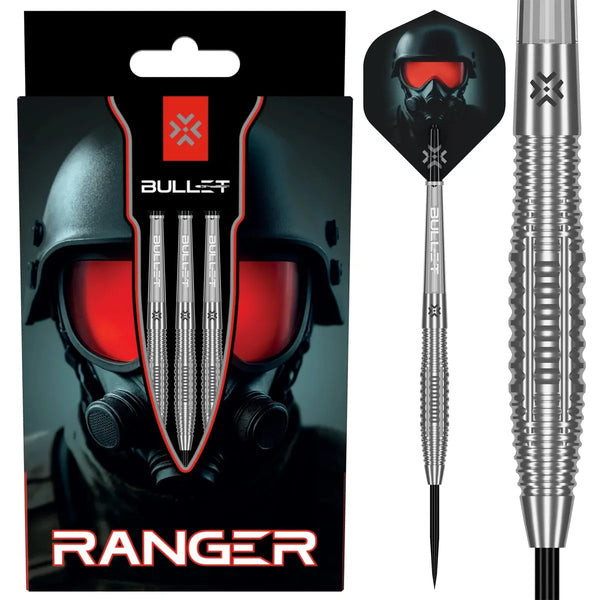 Bullet Ranger 90% Tungsten Steel Tip Darts-1-21 GRAM-Premier Darts