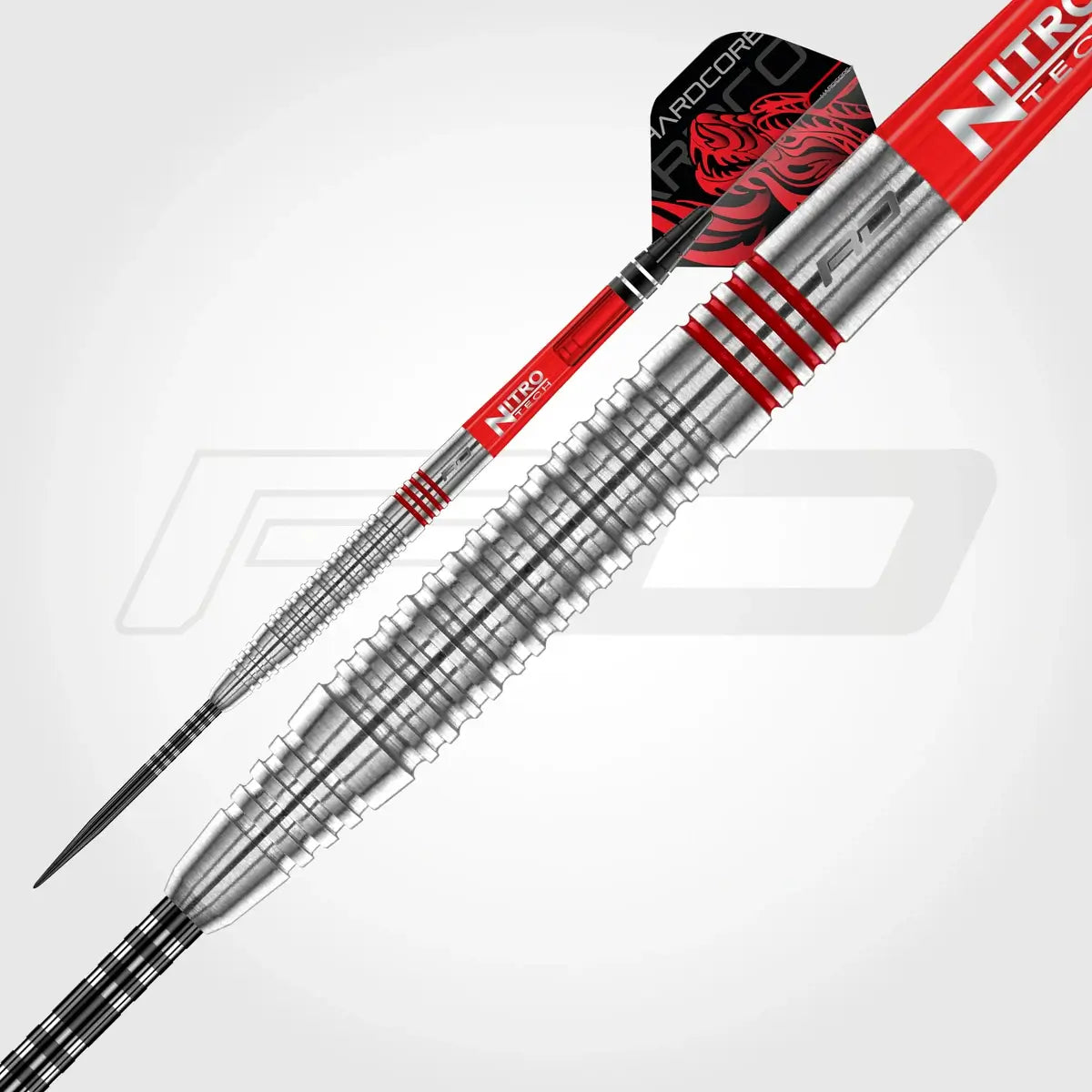 Red Dragon Jonny Clayton Original 2.0 90% Tungsten Steel Tip Darts-2-22 GRAM-Premier Darts