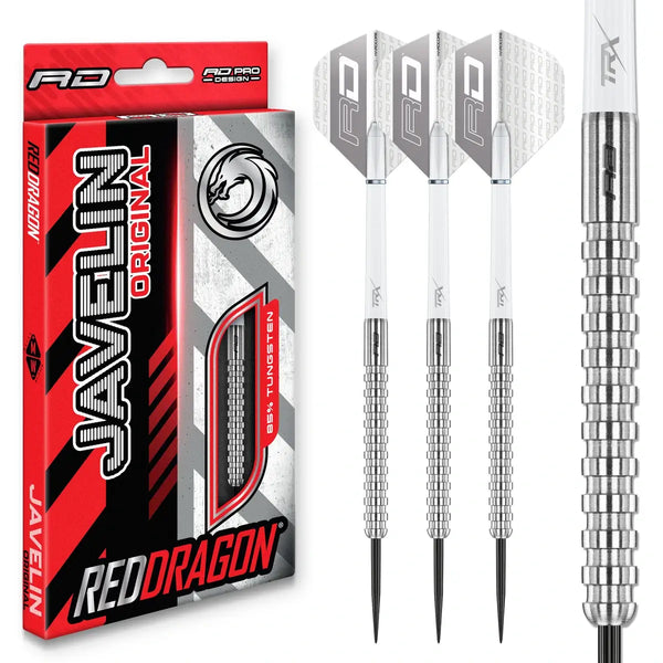 Red Dragon Javelin Original 85% Tungsten Steel Tip Darts-1-21 GRAM-Premier Darts