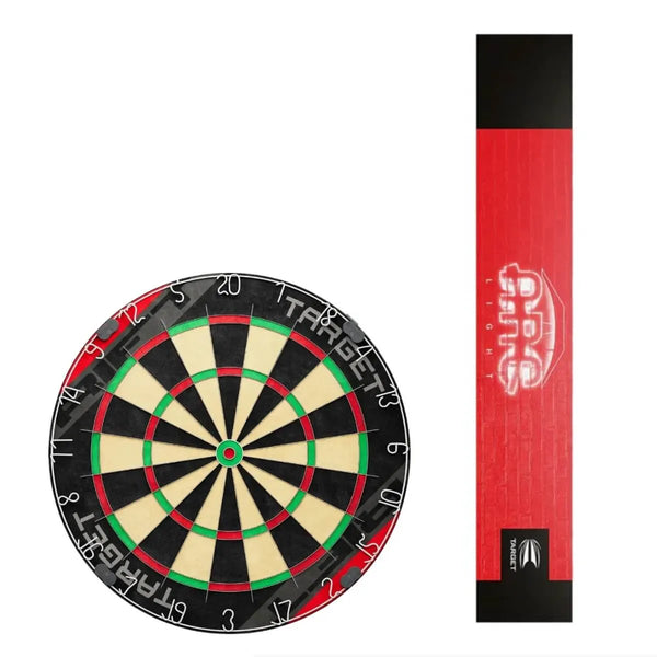 Target Rift Dartboard + Arc Light Bundle-1-Premier Darts