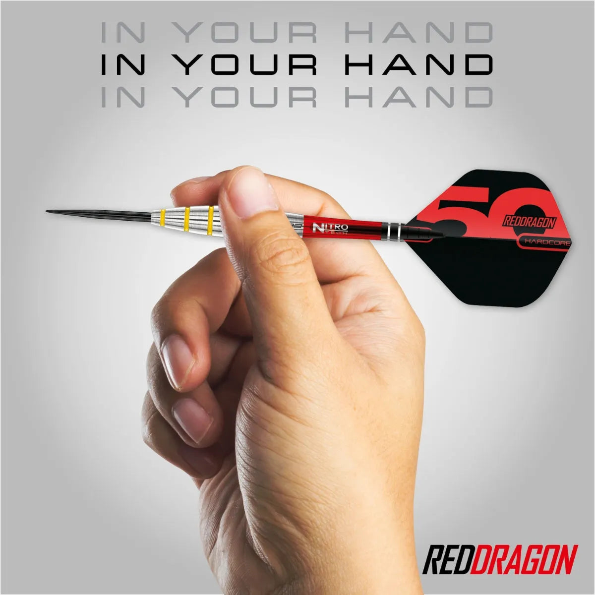 Red Dragon 50 Year Collection Chunky Stumpy 3 85% Tungsten Steel Tip Darts